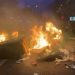 A treia noapte de proteste în Franța. Oamenii legii au făcut peste 80 de arestări