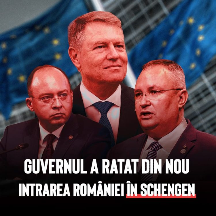 Cristian Terhes: Iohannis și Guvernul Ciucă au ratat din nou intrarea României în Schengen