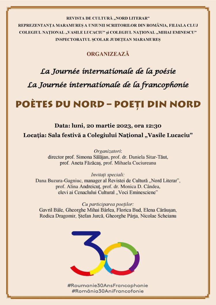 Eveniment de marcă în Baia Mare cu ocazia Zilei Internaționale a Francofoniei