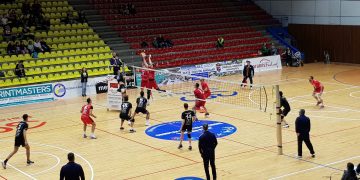 Volei masculin: C.S. Dinamo s-a impus în partida cu C.S. Știința Explorări Baia Mare