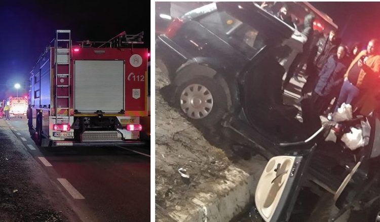 Ce spun poliţiştii despre accidentul grav produs la Hideaga în seara de 1 martie