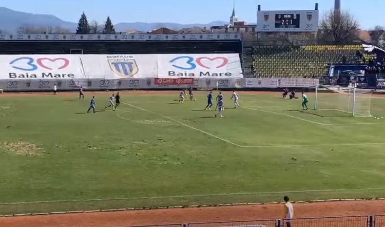 Liga 2: CS Minaur a obținut  trei puncte chinuite în meciul cu Poli Timișoara