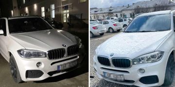 BMW X5 căutat de autoritățile din Cehia, găsit în Sighetu Marmaţiei