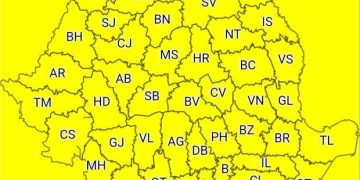 Se strică vremea! Cod galben de intensificări ale vântului, ninsori și viscol la munte până duminică