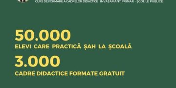 Educaţie prin şah – proiect naţional lansat de Federaţia Română de Şah