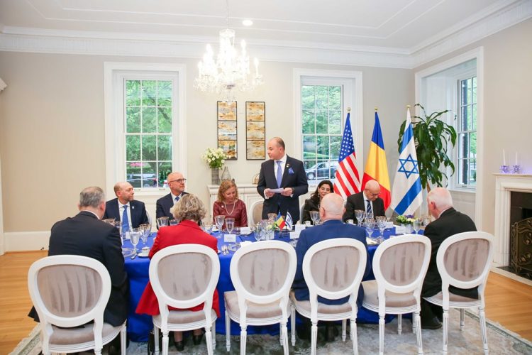 75 de ani de relații diplomatice între România și Israel, celebrați la Washington