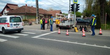 Au fost montate semafoare în Seini