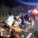 Accident înfiorător în Cluj, bucăți din caroserii împrăștiate pe șosea. O femeie a murit