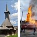 Istoricul bisericii din Complexul Borșa, mistuită de flăcări în Duminica Floriilor!