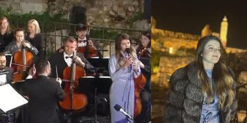 INEDIT: Maria Mihali a participat la concertul de Paște „Acasă la Iisus”, susținut chiar în Orașul Sfânt