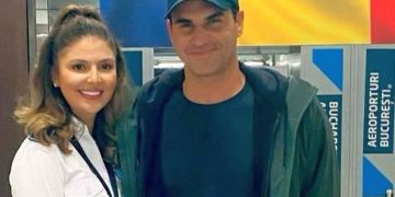 Legendarul Roger Federer, vizită-surpriză în România