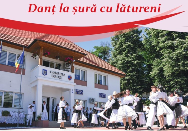 “Danţ la şură cu lătureni”, a doua zi de Rusalii la Groşi
