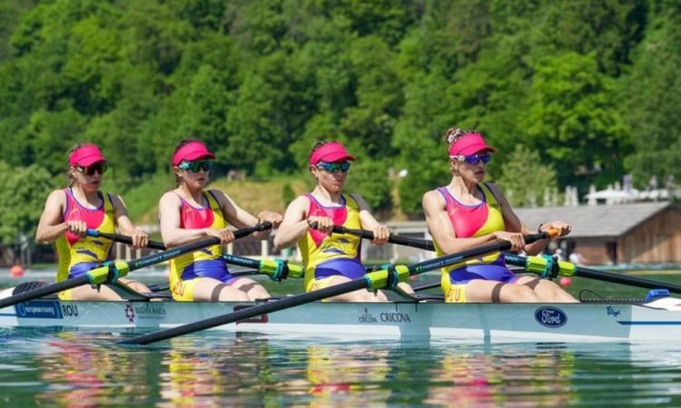 Aur și argint pentru România la europenele de canotaj!