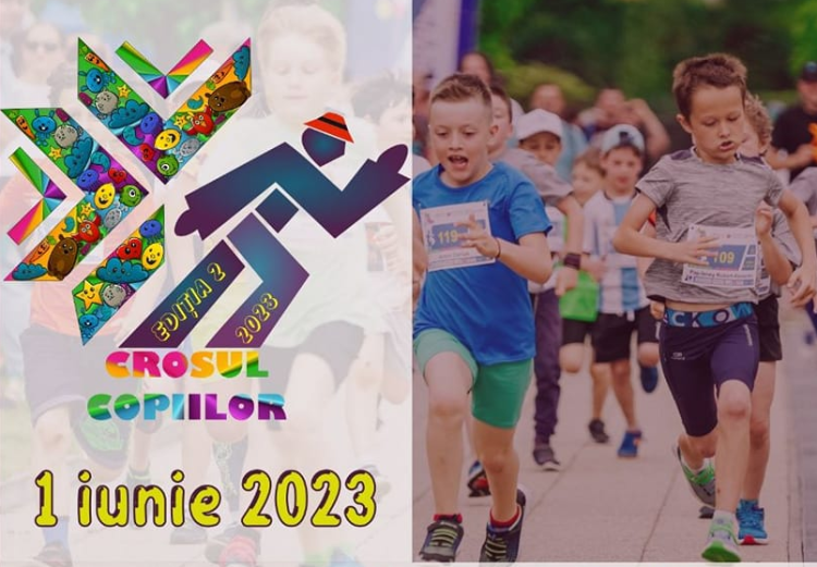 Ediţia a doua a Crosului Copiilor, de 1 iunie, în Parcul Central