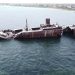 Epava din Costinești, veche de 81 de ani, se prăbușește în mare