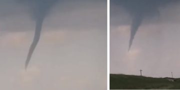 Tornadă în vecinătatea Maramureșului! Iartă-ne, Doamne! VIDEO