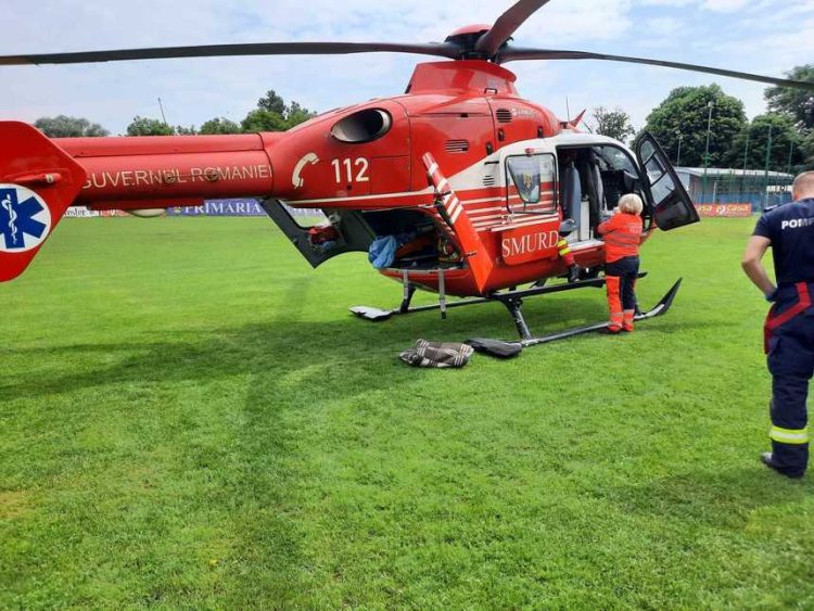 Bărbat din Dej, cu arsuri pe tot corpul, după ce s-a electrocutat în depoul Dej-Triaj