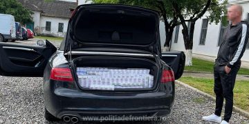 Bărbat cercetat pentru contrabandă a rămas și fără mașină și fără țigări