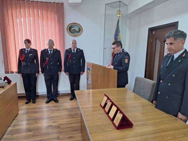 Festivitate de trecere în rezervă la ISU Maramureş