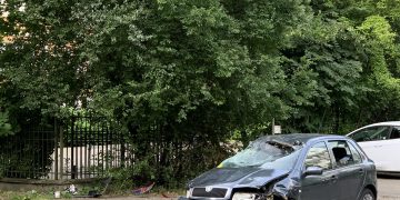 APROAPE DE TRAGEDIE: Accident spectaculos pe Strada Victor Babeș din Municipiul Baia Mare