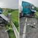Accident grav pe DN1. Doi tineri au murit pe loc după ce au intrat cu mașina într-o cisternă