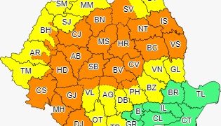 AVERTISMENT Meteorologic de Vreme SEVERĂ