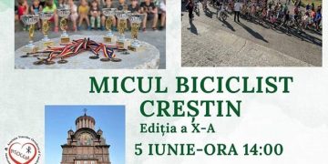 Copiii sunt aşteptaţi la Catedrala Episcopală la concursul „Micul biciclist creştin”
