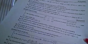 Scandal la Bac. Subiectele de la matematică au apărut în timp real în online, fotografii făcute cu camere ascunse