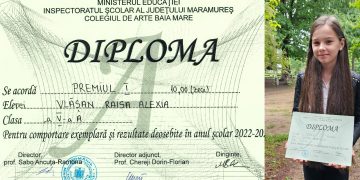 Raisa Vlășan, o elevă și o artistă de nota 10! Felicitări!