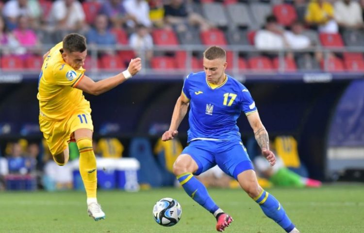 Euro 2023. România U21 a fost învinsă de Ucraina, pe teren propriu