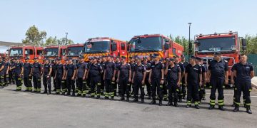 Alți 40 de pompieri români pornesc în sprijinul colegilor lor din insula Rodos