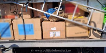 Încă un TIR încărcat cu deșeuri, oprită la Petea. Aproximativ 700 de tone descoperite în primele 6 luni ale acestui an
