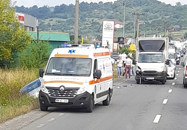 Impact pe bd. Independenţei din Baia Mare
