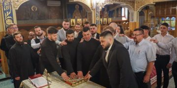 Depunerea jurământului absolvenților Domeniului de Teologie Ortodoxă „Justinian Arhiepiscopul” Baia Mare, promoția 2023