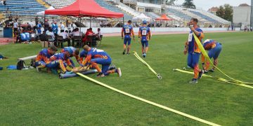 Pompierii maramureșeni s-au clasat pe locul 3 la etapa zonală a concursurilor serviciilor profesioniste pentru situații de urgență