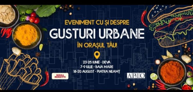 Urbea Food Fest, unul dintre cele mai apreciate evenimente de street food, ajunge în Piața Revoluției din Baia Mare, în perioada 7-9 iulie