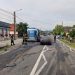 NOI IMAGINI şi detalii de la accidentul grav de la Buciumi. Un autotren încărcat cu ciment s-a izbit de un autoturism