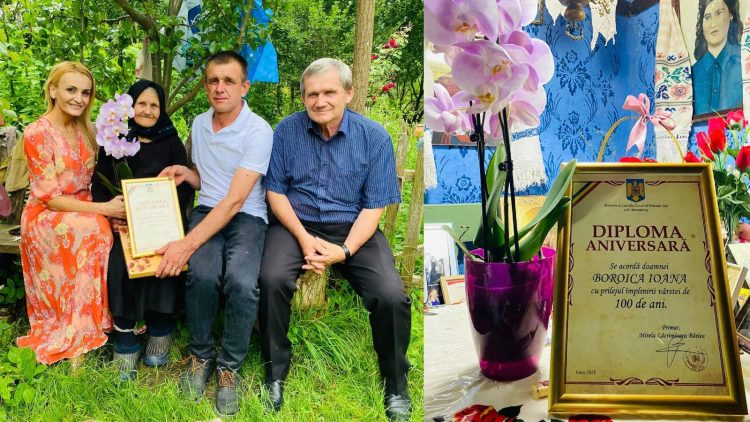Eveniment emoționant în Poienile Izei: „Buna din deal” a împlinit 100 de ani