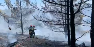 Pompierii români, în alertă maximă în Rodos – foto