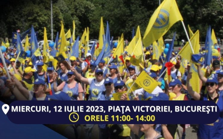 Angajații din Sănătate pregătesc un nou protest. Sunt așteptați peste 5.000 de oameni în Piața Victoriei