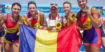 România a câştigat medalia de aur la patru vâsle feminin, la Mondialele Under-23