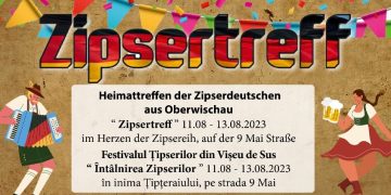 Programul Festivalului Țipserilor din Vișeu de Sus, din perioada 11-13 august