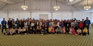 Jandarmii montani de la Șuior, alături de cei peste 450 de copii ieşeni