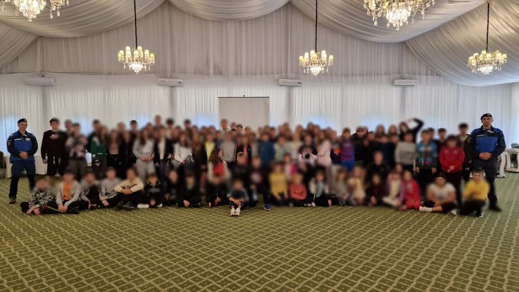 Jandarmii montani de la Șuior, alături de cei peste 450 de copii ieşeni