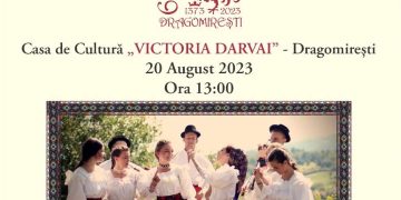 Aniversare artistică la Dragomireşti: Festivalul „Câte flori pe Iza-n sus” şi Gala „Cinstea mireștenilor”