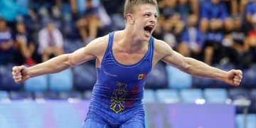 Luptătorul de stil greco-roman Alexandru Solovei a câștigat medalia de argint la Campionatul Mondial din Amman, Iordania