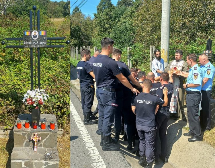 Căpitanul Adrian Marchiș a fost comemorat la 12 ani de la tragedia de pe dealul Dura