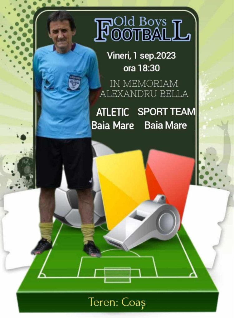 ➕”IN MEMORIAM”➕ ALEXANDRU BELA-ARBITRU: Atletic Oldboys – Sport Team