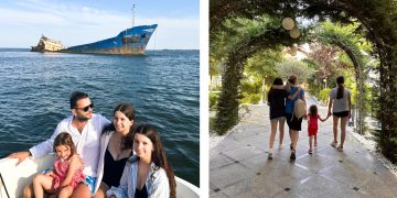 Mihai Morar, imagini din vacanța cu familia