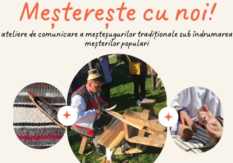Ateliere meșteșugărești pentru copii la Muzeul Satului din Sighetu Marmaţiei